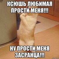 Ксюшь Любимая Прости Меня!!! Ну Прости,Меня Засранца!!!