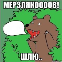 МЕРЗЛЯКООООВ! ШЛЮ..