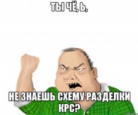 Ты чё, Ь, не знаешь схему разделки КРС?