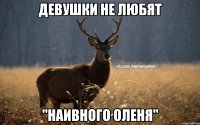 Девушки не любят "Наивного оленя"