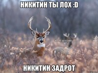 Никитин ты лох :D Никитин задрот