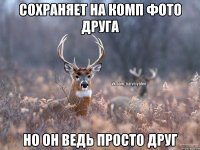 Сохраняет на комп фото друга но он ведь просто друг