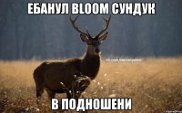 Ебанул bloom сундук в подношени