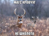 Магс кровчуг Не школота