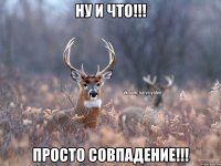 Ну и что!!! Просто совпадение!!!