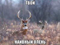 ТВОЙ НАИВНЫЙ ОЛЕНЬ