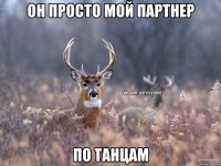 Он просто мой партнер по танцам