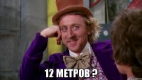  12 метров ?