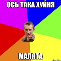 Ось така хуйня МАЛЯТА