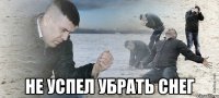  не успел убрать снег