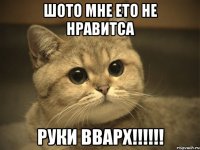 Шото мне ето не нравитса РУКИ ВВАРХ!!!!!!