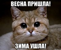 Весна пришла! Зима ушла!