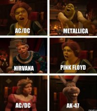 AC/DC Nirvana AC/DC Metallica Pink Floyd AK-47