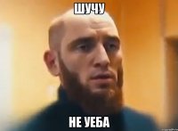 Шучу не уеба