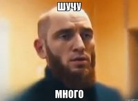 шучу много