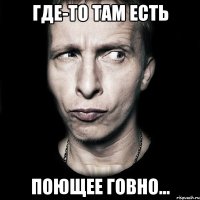 Где-то там есть поющее говно...