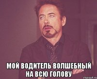  мой водитель волшебный на всю голову