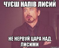 чуєш напів лисий не нервуй цара над лисими