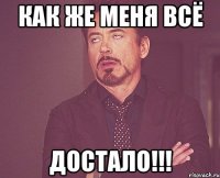 Как же меня всё Достало!!!