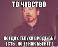 ТО ЧУВСТВО Когда степуха вроде-бы есть , но её как бы нет !