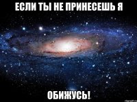 ЕСЛИ ТЫ НЕ ПРИНЕСЕШЬ Я ОБИЖУСЬ!