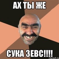 Ах ты же СУКА ЗЕВС!!!!