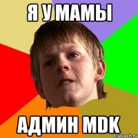 я у мамы админ mdk