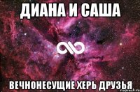 Диана И Саша Вечнонесущие херь друзья