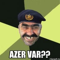  AZER VAR??