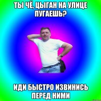 ТЫ ЧЁ, ЦЫГАН НА УЛИЦЕ ПУГАЕШЬ? ИДИ БЫСТРО ИЗВИНИСЬ ПЕРЕД НИМИ