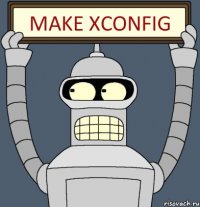 MAKE XCONFIG