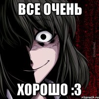 Все очень Хорошо :3