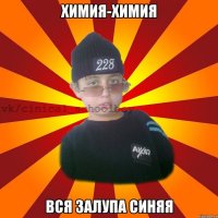 ХИМИЯ-ХИМИЯ ВСЯ ЗАЛУПА СИНЯЯ