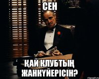 Сен қай клубтың жанкүйерiсiн?