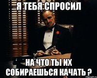 я тебя спросил на что ты их собираешься качать ?