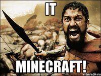 IT MINECRAFT!