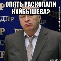 Опять раскопали куйбышева? 