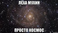 Лёха Мухин Просто космос