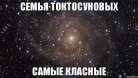 СЕМЬЯ ТОКТОСУНОВЫХ САМЫЕ КЛАСНЫЕ