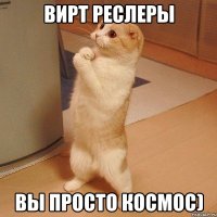 ВИРТ РЕСЛЕРЫ ВЫ ПРОСТО КОСМОС)