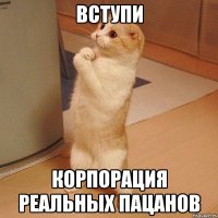 Вступи Корпорация Реальных Пацанов