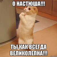 О Настюша!!! ты как всегда великолепна!!!