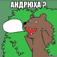 Андрюха ? 