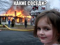 Какие соседи? 