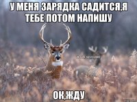 у меня зарядка садится,я тебе потом напишу ок,жду