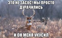 это не засос! мы просто дурачились и он меня укусил