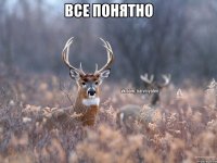 все понятно 