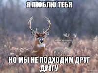 Я люблю тебя Но мы не подходим друг другу