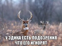  У ЭДИКА ЕСТЬ ПОДОЗРЕНИЯ ЧТО ЕГО ИГНОРЯТ