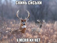 Скинь сиськи У меня их нет